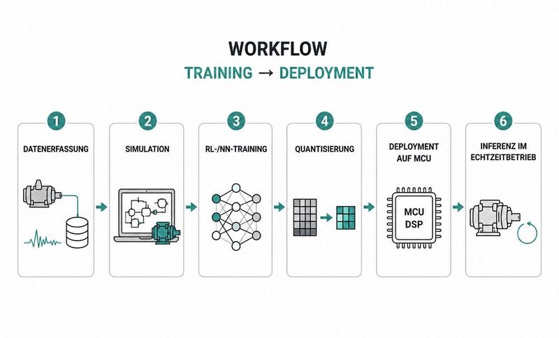 Der Workflow des Testszenarios. (Bild: Burger Engineering)