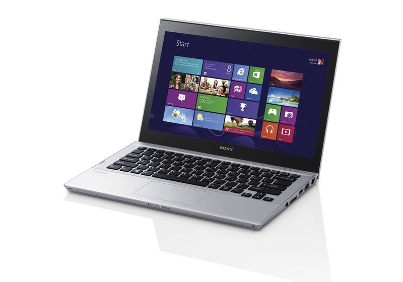 Die Geräte der Vaio-T-Serie-13 kosten ab 749 Euro (UVP). (Bild: Sony)