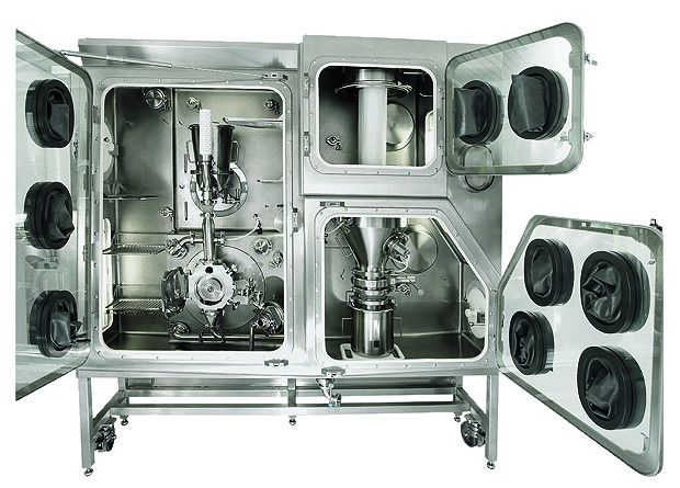 Die Integration von Mahlanlagen in den Isolator erfordert genaue Prozesskenntnisse.  Bild: Hosokawa (Archiv: Vogel Business Media)