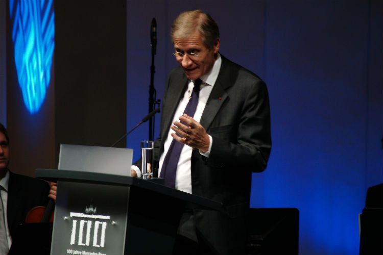 Für die Moderation am dem Tag sorgte Nachrichtesprecher Ulrich Wickert. (Foto: Richter)