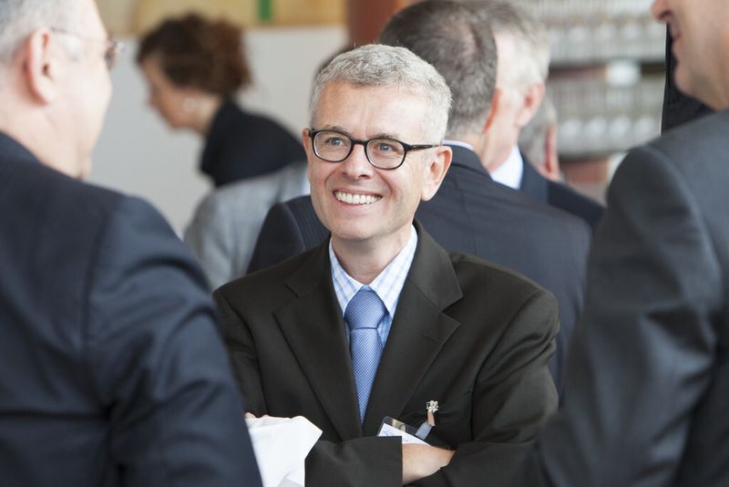Das Swissmem Symposium bietet eine gute Gelegenheit neue Kontakte zu knüpfen und bestehende zu pflegen. (Bild: Swissmem)