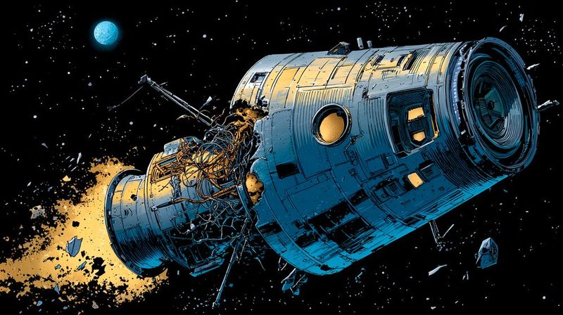 Scheitern ist keine Option – weder bei der Apollo-13-Mission noch beim Datenschutz und der Datensouveränität.(Bild:  Midjourney / KI-generiert)