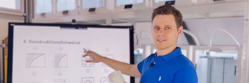 Wer Bauteile nicht an den 3D-Druck anpasst, muss mit höheren Kosten und mehr Zeitaufwand rechnen. Aber muss das Bauteil deshalb immer umkonstruiert werden?(Bild:  3D Industrie GmbH)