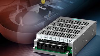 Die einphasigen Stromversorgungen Sitop PSU100D der Siemens-Division Industrie Automation
lassen sich ohne Hutschiene in verschiedenen Einbaulagen an der Wand montieren.  (Bild: Siemens)