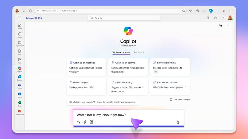 In Microsoft 365 Chat kann die KI alle Arten von Daten einer Firma nutzen, damit Mitarbeiter Informationen schneller Finden und Aufgaben einfacher umsetzten können. (Bild: Microsoft)