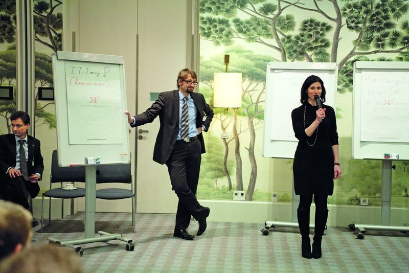 Oliver Tuszik eröffnet mit seinem Thema den „Open Space“. (Archiv: Vogel Business Media)