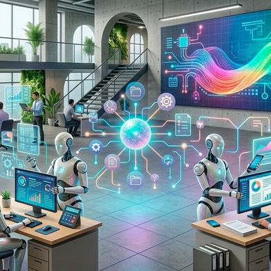 Ideen für KI-Use-Cases gibt es in fast jeder Behörde: ein Chatbot für Standardfragen, ein Assistent für die Bescheiderstellung oder eine automatische Dokumentenklassifikation. (Bild: Gemini / KI-generiert)