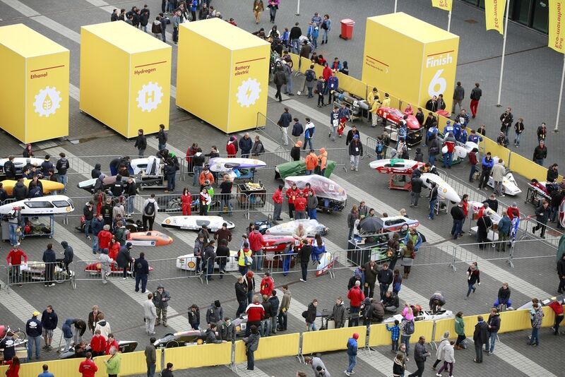 Ziel des Shell Eco-Marathons Europe ist es, ein Fahrzeug zu entwerfen, das eine festgelegte Distanz mit geringstem Kraftstoffverbauch zurücklegt. (Bild: Shell)