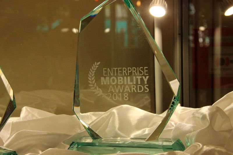 Immer wieder über die beiden Konferenztage verteilt stellten die Finalisten der Enterprise Mobility Awards dem Publikum ihre Lösungen vor ... (Vogel IT-Akademie)