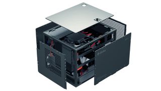 Der Brennstoffzellen-Generator XLP80 kombiniert in der Intralogistik den Nachhaltigkeitsgedanken mit wirtschaftlichen Aspekten des operativen Betriebs. (Bild: Globe Fuel Cell Systems)