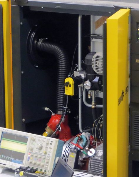 Die frequenzgeregelte Variante der ASD-Schraubenkompressoren von Kaeser gibt es mit einem Synchronreluktanz-Antriebssystem von Siemens. (Kaeser Kompressoren )
