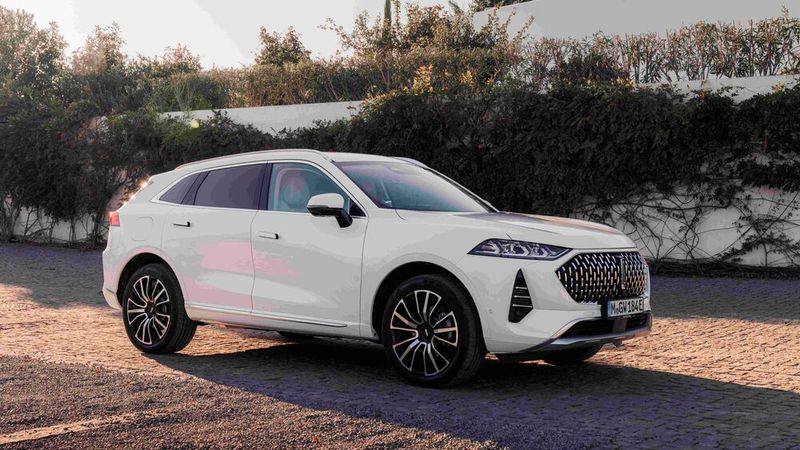 Bei Wey ist das Design eigenständiger. Der GWM Wey 05 ist ein Plug-in-Hybrid, ... (Bild: GWM)