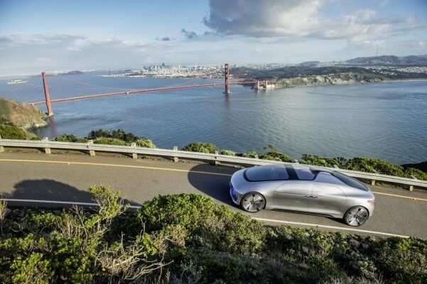 Mercedes-Benz F 015 Luxury in Motion in San Francisco (Bild: Mercedes-Benz)