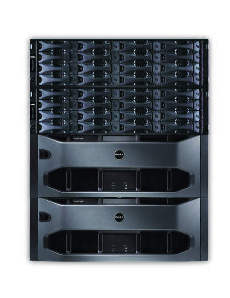 Mit einem iSCSI-Interconnect stellt die Dell-EqualLogic-Architektur eine flexible, virtualisierte Umgebung für dynamische Datenmigrationen, Thin Provisioning und Remote-Replikationen in IP-basierenden Rechenzentren zur Verfügung. (Quelle: Dell) (Archiv: Vogel Business Media)