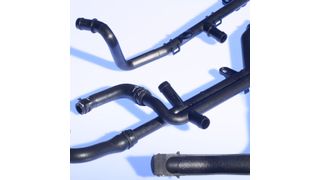 Komplexe Rohre aus Ultramid im WIT-Verfahren hergestellt  (Bild: BASF)