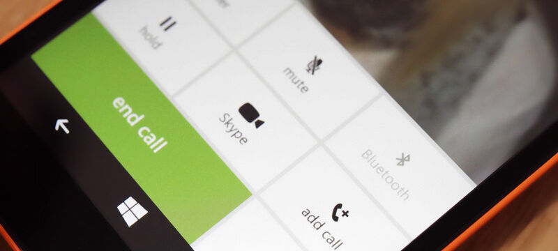 Als Betriebssystem ist Windows Phone 8.1 Lumia Denim aufgespielt. (Bild: Microsoft)