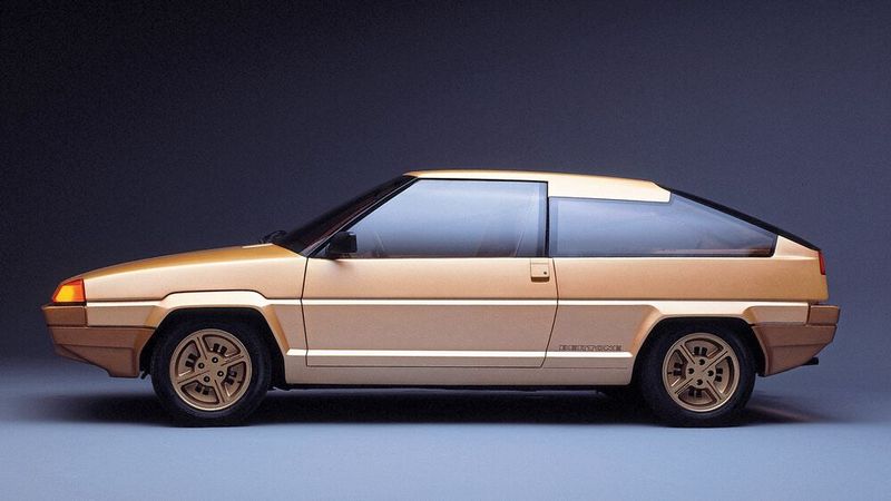 1979 wurde von Bertone der Volvo Tundra vorgestellt. Der gewagte Entwurf ging sogar in Serie, allerdings als Citroën BX. (Bild: Volvo)