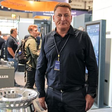 Dr. Thorsten Schmidt, CEO der Heller-Gruppe: «Mit ‹Experience sparks Intelligence› zeigen wir, dass Heller weit mehr ist als ein WZM-Bauer.» (Bild: Nastassja Neumaier)
