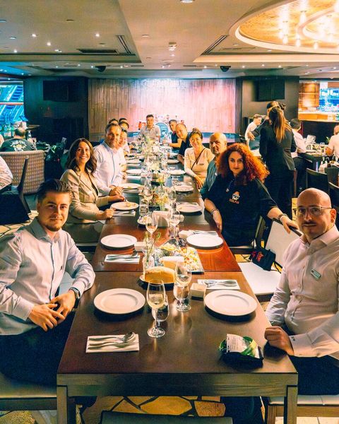 Der letzte Abend in Taipei mit dem DDC und api Team. (Bild: Vogel IT-Medien)
