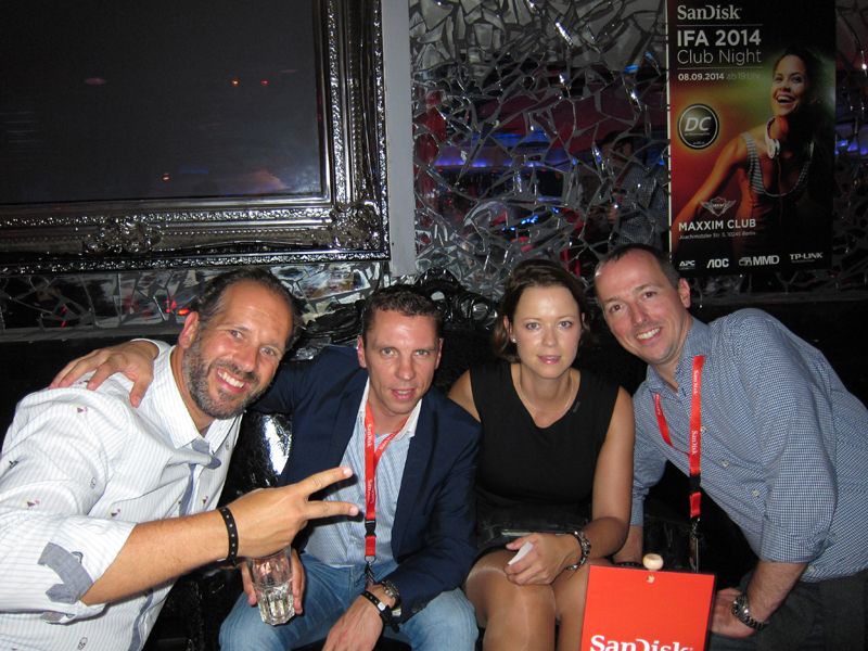Logitech-Team (v. l.): Torsten Schmidtke, Michael Warda, Diana Schieritz und Andreas Schicker (Bild: IT-BUSINESS)