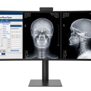Der LG 40HT513D stellt mit seinem Black-IPS-Panel Bilder wie Röntgenaufnahmen mit hohem Kontrast dar. (Bild: LG Electronics)
