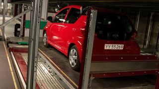 Einblick in Kopenhagens erste vollautomatische Parkanlage. Bild: Westfalia (Archiv: Vogel Business Media)