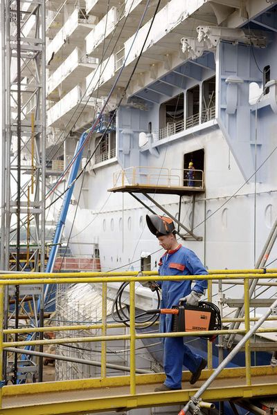 Die prämierten Schweißprodukte sind laut Kemppi vor allem für den Schiffsbau geeignet. Bilder: Kemppi (Archiv: Vogel Business Media)