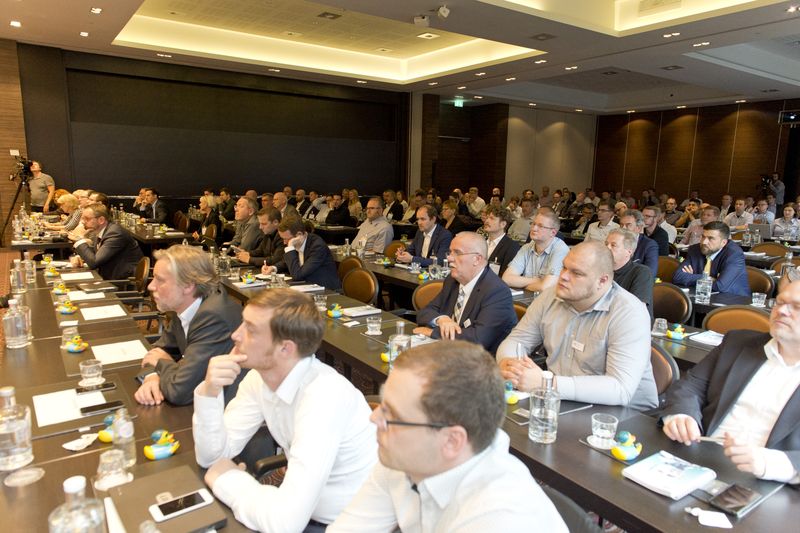 Volles Haus bei den unterschiedlichen Keynotes (Eset)