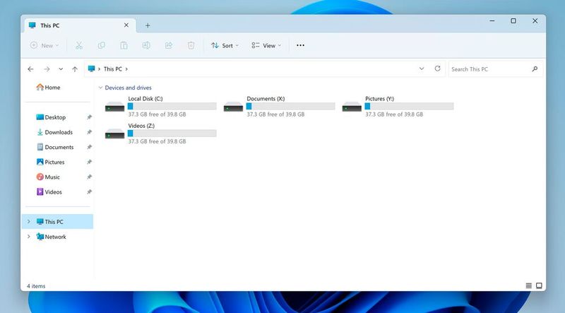 Verwenden virtueller Laufwerke im Windows-Explorer. (Bild: Joos – Mirosoft)