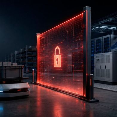 Symbolic image: New US rules could make market access more difficult for foreign providers of mobile robots and connected inverters. (Image:Dall-E / AI-generated)