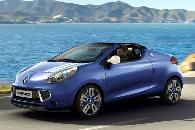 Platz 3 – Renault Wind: Das Cabrio rollt mit 25 Zulassungen quasi von der Resterampe in die Zulassungsstatistik. Die Produktion ist längst eingestellt. (Foto: Hersteller)