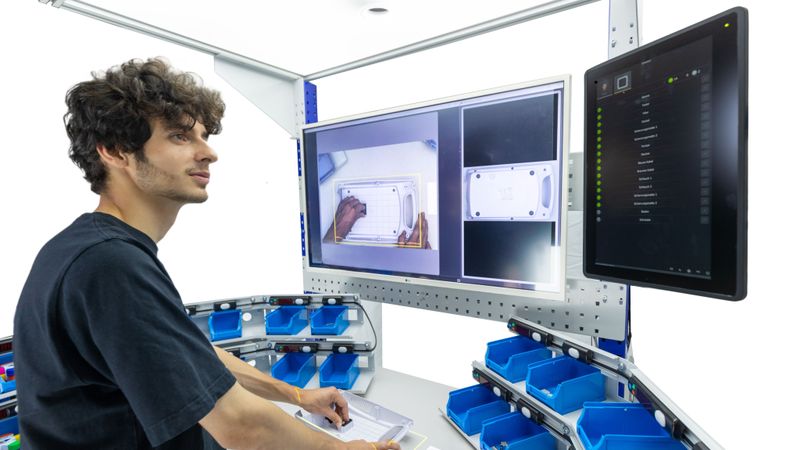 Das Werkerassistenzsystem "Der schlaue Klaus" ist jetzt im EaaS-Modell erhältlich.(Bild: Optimum)