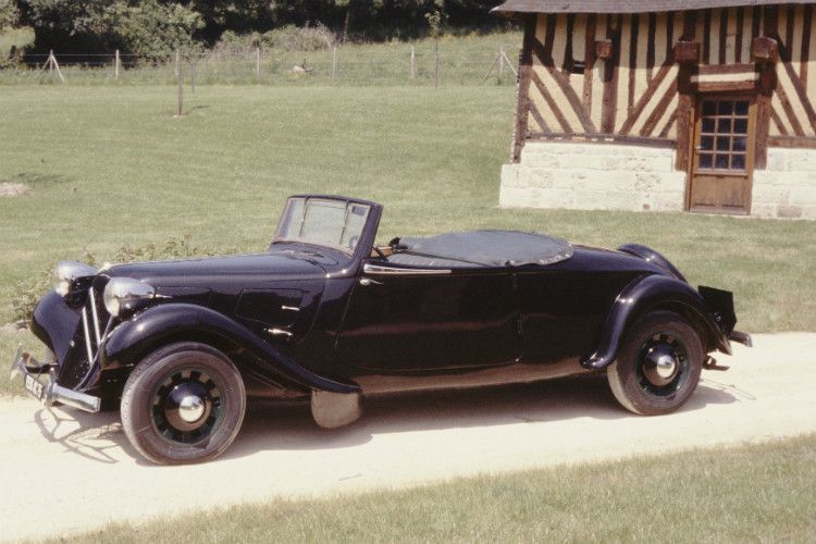 Traction Avant 11B als Cabrio. (Foto: Citroën)