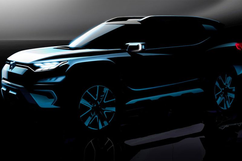 Ssangyong zeigt in Genf den XAVL als Ausblick auf den kommenden Korando. (Ssangyong)