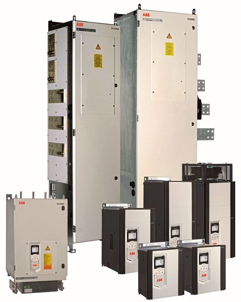 Die DCS880 Stromrichter von ABB verfügen standardmäßig über die Funktion „Sicher abgeschaltetes Drehmoment“ (STO). (Bild: ABB)