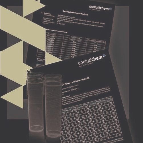 Le provette di digestione monouso Digitube di Analytichem sono certificate per il volume e i metalli in tracce, garantendo flussi di lavoro efficienti e di alta qualità per la preparazione dei campioni destinati ad analisi ICP altamente sensibili.(Fonte: Analitico)