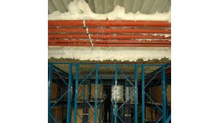 Das Feuerlöschmedium Calancool von Calanbau ist frostsicher bis —30 °C und daher insbesondere für Lagerhäuser und Hochregallager im Tiefkühlbereich geeignet. Bild: Calanbau (Archiv: Vogel Business Media)