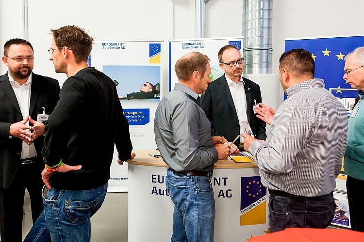 Mit Eurogarant präsentierte sich in Würzburg ein leistungsstarker Lieferant für Originalersatzteile. (Foto: Bausewein)