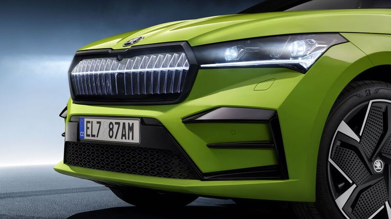 … während sich an der Frontansicht nichts ändert. (Skoda)