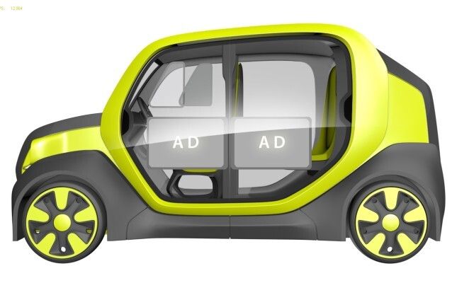 Das CITY eTAXI ist flexibel einsetzbar, sei es als eTaxi in der Stadt oder als Carsharing System in Unternehmen. (Bild: ACM)