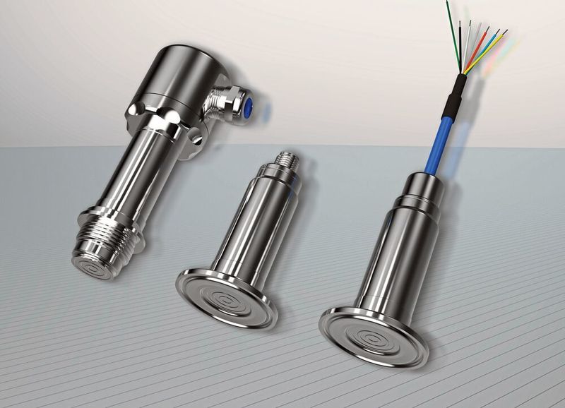 Der hygienische Druckmessumformer Jumo Taros S46 H arbeitet präzise und langlebig. (Jumo)