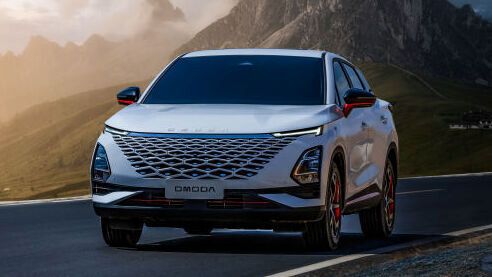 Der Omoda 5 startet zunächst mit Verbrennungsmotor. (Bild: Chery)