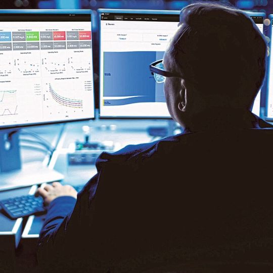 Die Software Optimax unterstützt jeden Aspekt des Lebenszyklus einer Wasserstoffanlage.(Bild:  ABB)