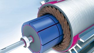 Der temperaturfeste Strukturklebstoff wird u.a. zur Verklebung von Magneten im E-Motor eingesetzt. (Delo)