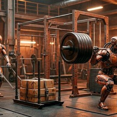 Die KI hinter humanoiden Roboter wird im Metaverse trainiert. (Bild: KI-generiert)