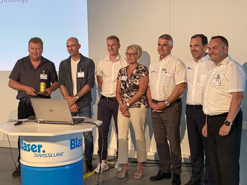 Die Chemvalve-Schmid AG ist langjähriger Partner von Blaser-Swisslube und einer der Preisträger der Produktivitätstrophäe. (Bild: Anne Richter, SMM)