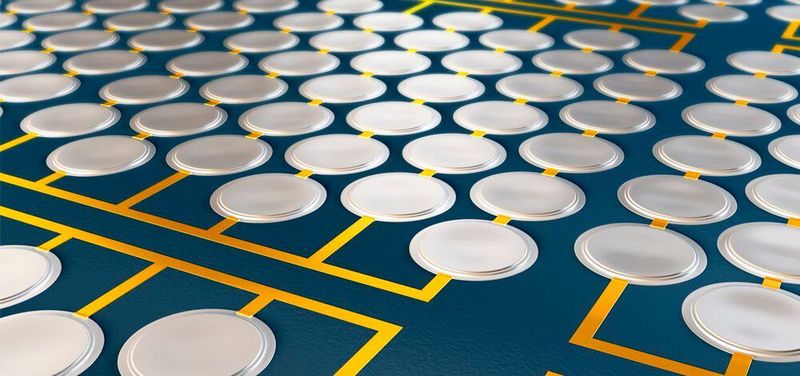 Die Ultraschall-Wandler werden mit Verfahren der Halbleitertechnologie gefertigt und ermöglicht dadurch eine große Flexibilität im Sensordesign bei hoher Präzision.  ( Fraunhofer IPMS)