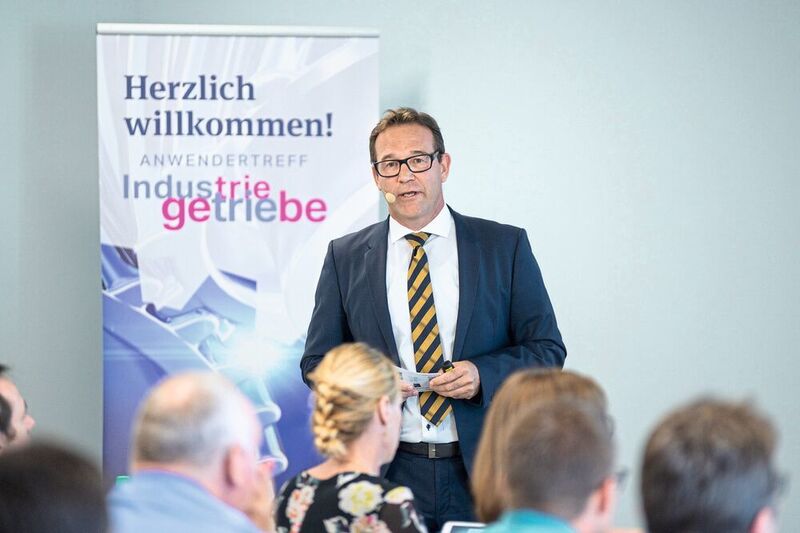 Volker Sprenger, Leiter des Galaxie-Start-Up in der Wittenstein SE, blickte hinter die Kulissen der Entwicklung der neuen Getriebegattung Galaxie. (J. Untch/Vogel Corporate Media)