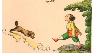 „Vor die eignen Füße dicht, ja, da sah der Bursche nicht,...“ Personen, die nicht elektrotechnisch unterwiesen sind, haben im Whitespace nichts zu suchen; denn sie verhalten sich so unbedarft wie ein 'Hans Guck-in-die-Luft' (Bild: gemeinfrei: Der Struwwelpeter: Die Geschichte vom Hanns Guck-in-die-Luft Tafel 1, 1858)