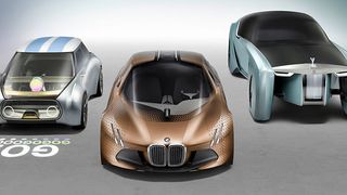 Neben dem BMW Vision Next 100 präsentieren die Münchner nun auch ihre Zukunftsvisionen des Mini und Rolls-Royce. (BMW)